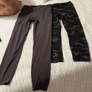 Set of two athleta Girl leggings!